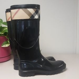 Authentic Burberry Rain Boot